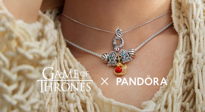 Pandora lanza una colección inspirada en Game of Thrones