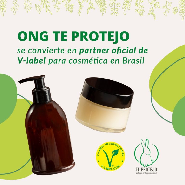 ONG Te Protejo se convierte en aliada oficial de V-label para cosmética en Brasil