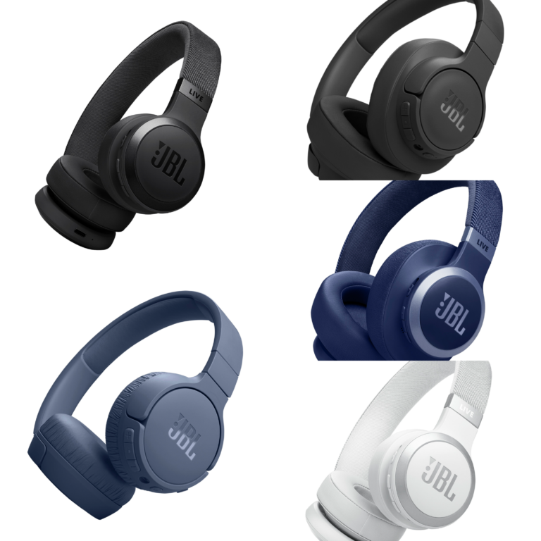 Mejora tu experiencia de sonido portátil con los seis nuevos auriculares supraaurales y circumaurales de JBL actualizados