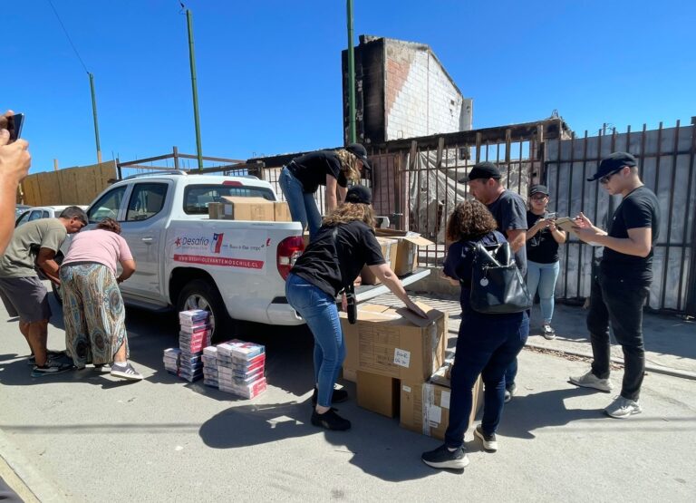 Palmers fue en ayuda de los damnificados de la Región de Valparaíso con importante donación de productos