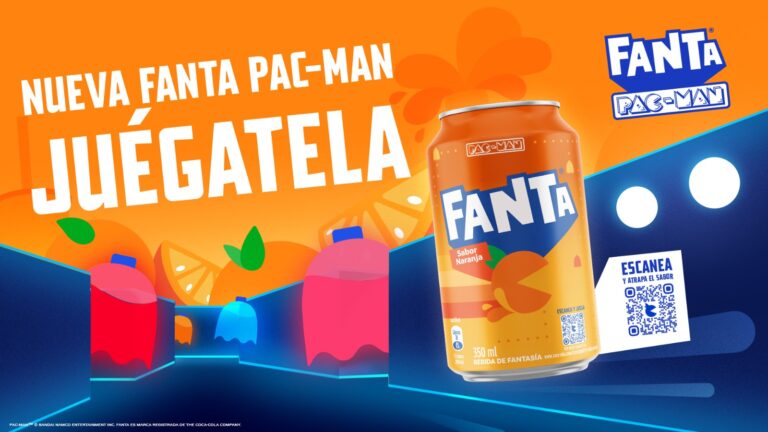 Colaboración entre Fanta y PAC-MAN trae envase de edición especial y un exclusivo juego para aplicación móvil