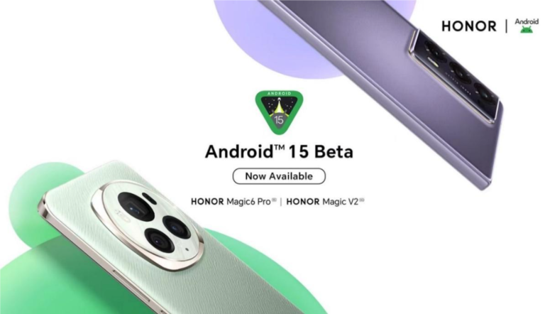 HONOR lanza el programa Beta de Android 15 para desarrolladores de HONOR Magic6 Pro y HONOR Magic V2