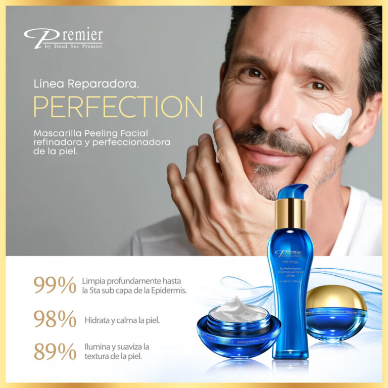 Premier Cosmetics celebra al Padre Perfecto en su día, con su Línea Perfection de Prestige: un regalo de lujo para el cuidado de la piel.