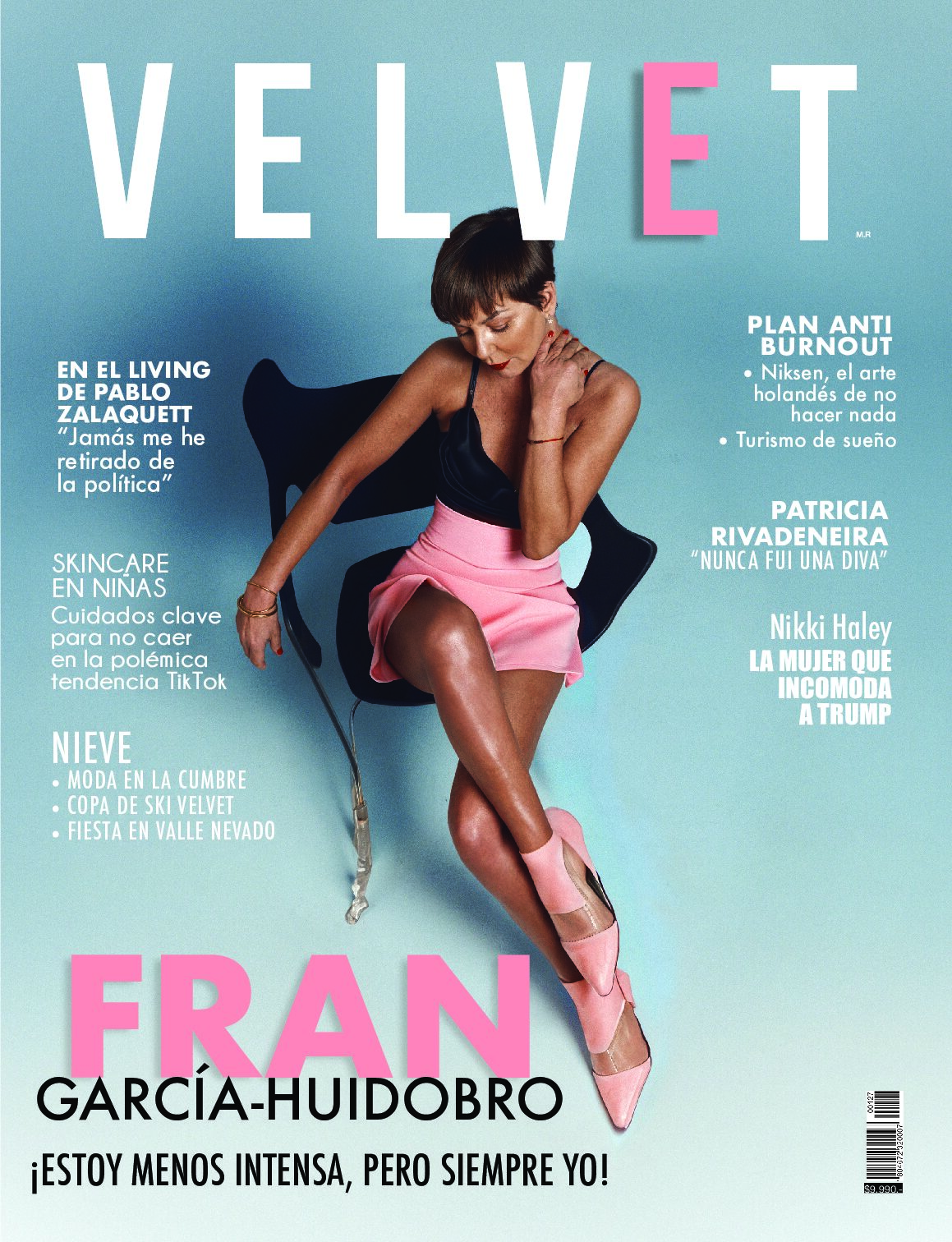 En revista Velvet de agosto: El regreso de la farándula y de Francisca García – Huidobro