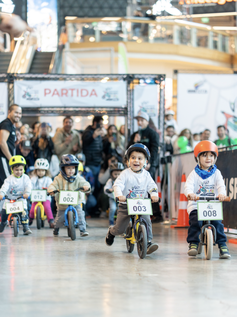 Balance Bike 2024: la competencia de bicicleta de equilibrio más importante del país congregó a más de 300 niños y niñas en Mall Sport