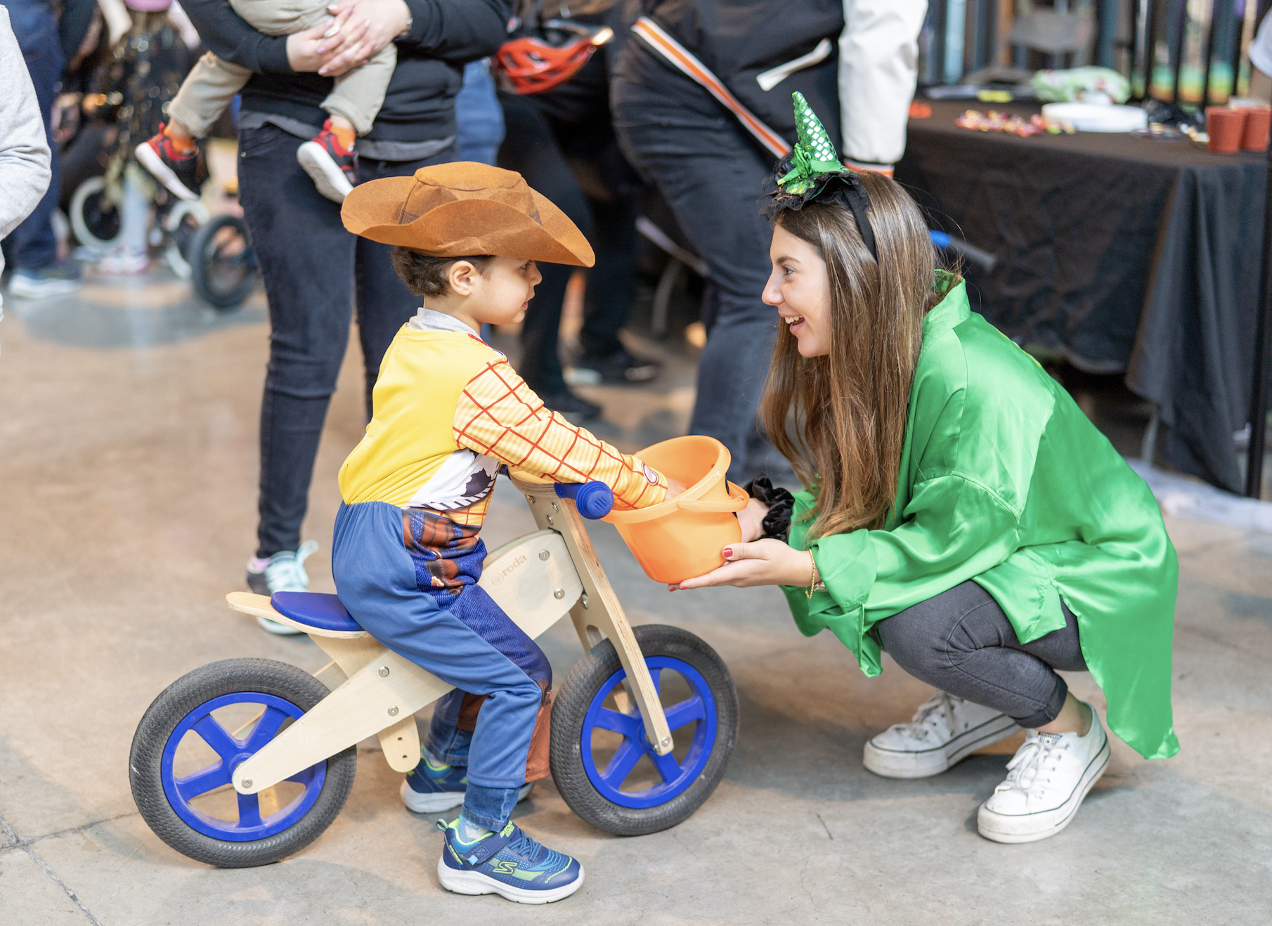 ¡Una competencia de miedo! Pequeños ciclistas con su mejor disfraz estarán presentes en el VIVO Balance Bike Mall Sport Halloween