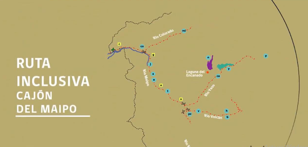 Ven a conocer la nueva Ruta Inclusiva del Cajón del Maipo