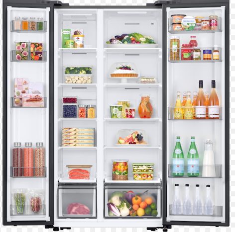 Refrigerador Samsung Side by Side RS57: eficiencia silenciosa, durabilidad y más espacio para tu hogar