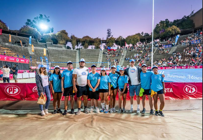 SAVORY PRESENTE EN EL SUDAMERICANO DE VOLEY PLAYA REAFIRMANDO SU APOYO A LOS DEPORTES DE ARENA