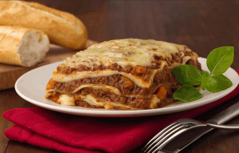 Una lasaña casera perfecta comienza con un buen horno