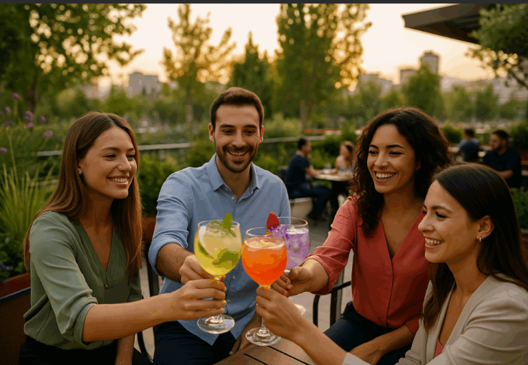 Terrazas en flor: los nuevos puntos de encuentro para brindar esta primavera en Santiago