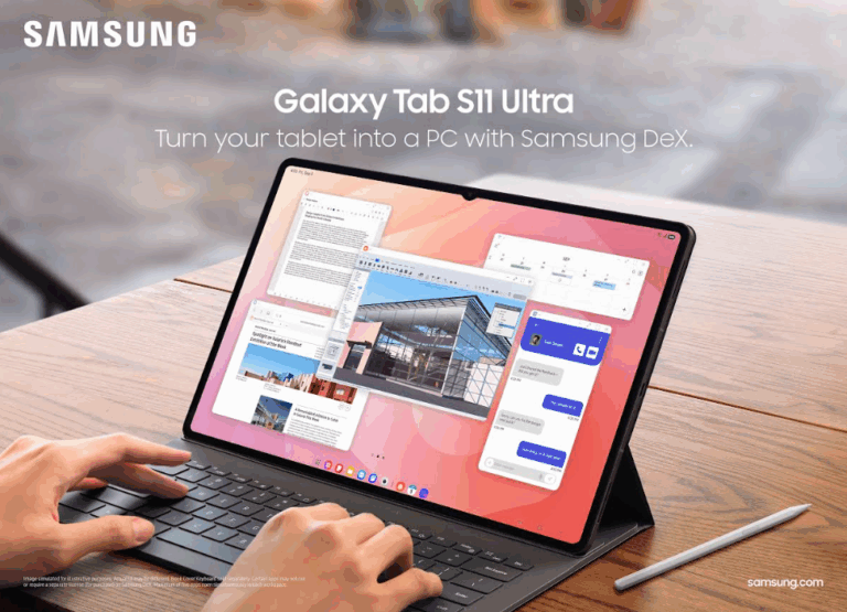 Multiplica tu productividad en cualquier lugar con la Galaxy Tab S11