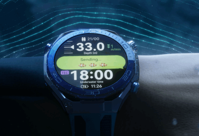 Así es el HUAWEI WATCH Ultimate 2: el reloj que te permite comunicarte bajo el agua y mide tu salud desde tu dedo