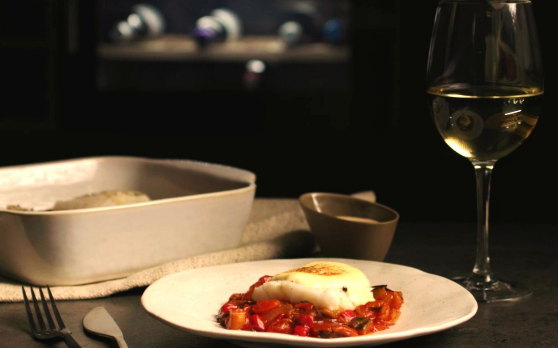 Sabores mediterráneos llegan a la mesa de la mano de una merluza al alioli