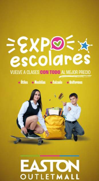 PREPARA EL REGRESO A CLASES  CON GRANDES DESCUENTOS EN EASTON OUTLET MALL 