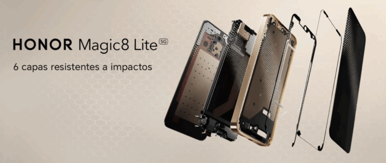 HONOR Magic8 Lite: resistencia real con blindaje de 6 capas