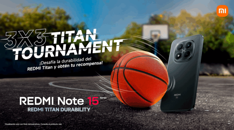 Xiaomi pone a prueba la resistencia de la Serie Redmi Note 15 en el Titan Tournament de Basketball 3×3