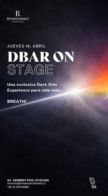 DBAR ON STAGE EN ABRIL: CUANDO LA MÚSICA SE VUELVE EXPERIENCIA EN RENAISSANCE SANTIAGO HOTEL