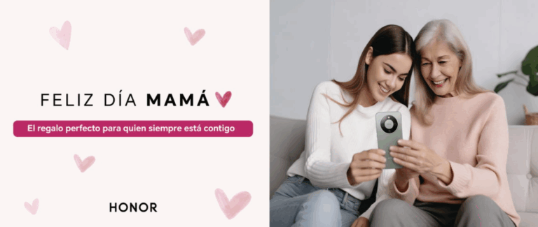 Guía de regalos HONOR: Dispositivos con pantalla anticaídas y batería de larga duración para mamá