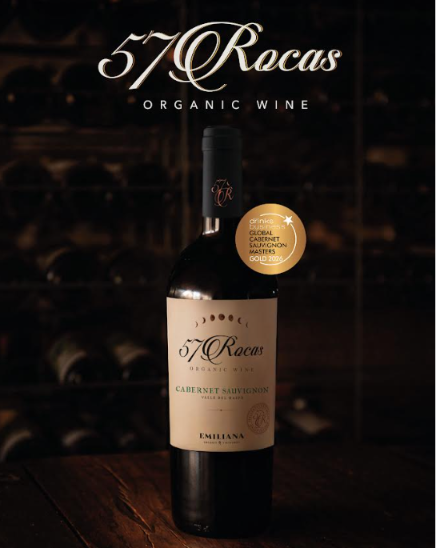 Viñedos Orgánicos Emiliana gana Medalla de Oro en el certamen mundial «Global Cabernet Sauvignon Masters 2026»