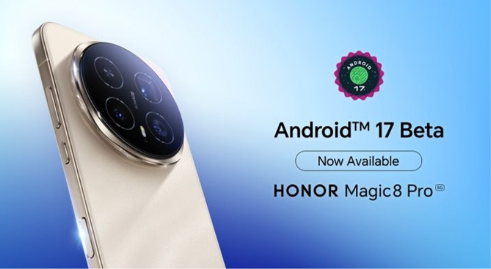 HONOR Magic8 Pro entre los primeros dispositivos en soportar Android 17 Beta 3 para desarrolladores