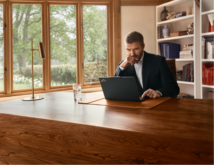 Lenovo lanza una campaña global con David Beckham