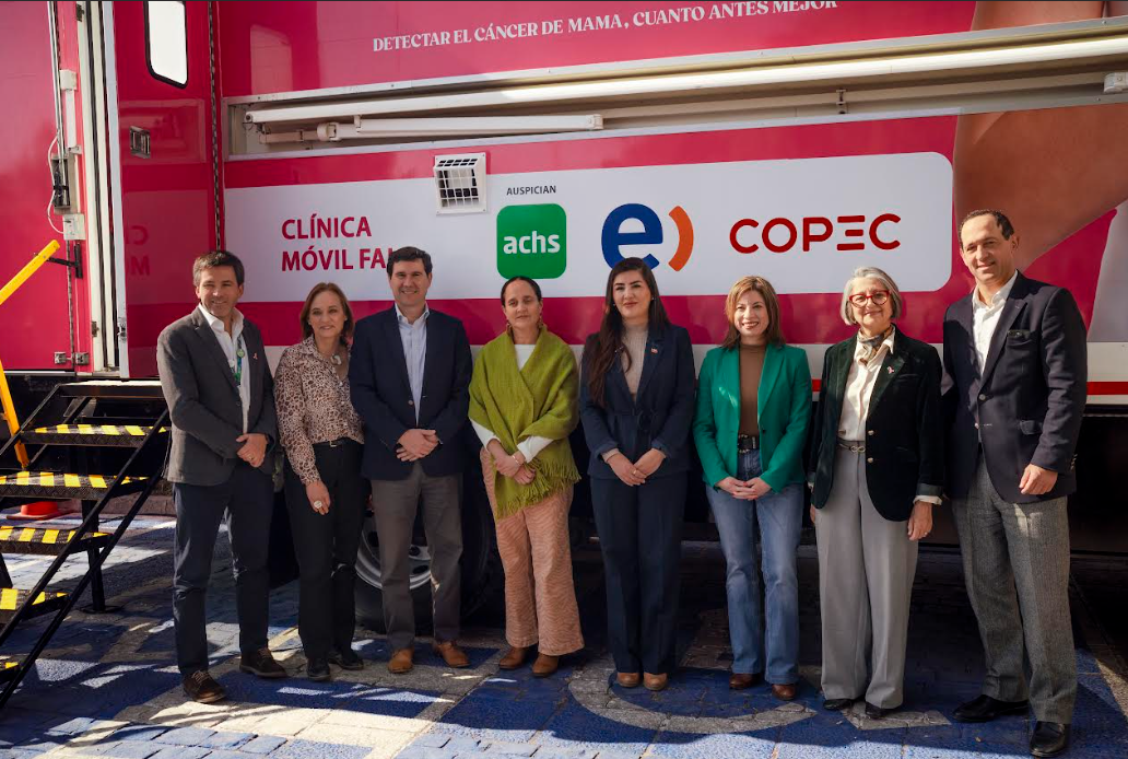 FALP, Achs, Entel y Copec impulsan clínicas móviles para detectar cáncer de mama en todo Chile