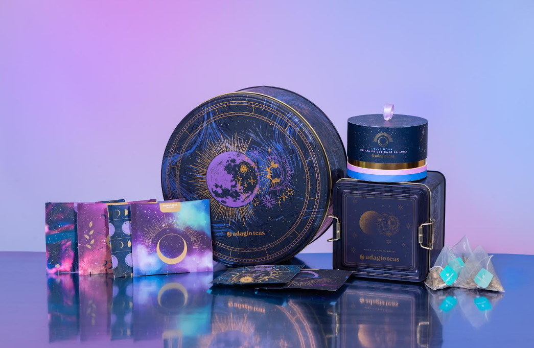 Blue Moon by Adagio Teas: Una edición limitada para conectar con la Luna Azul desde el ritual del té