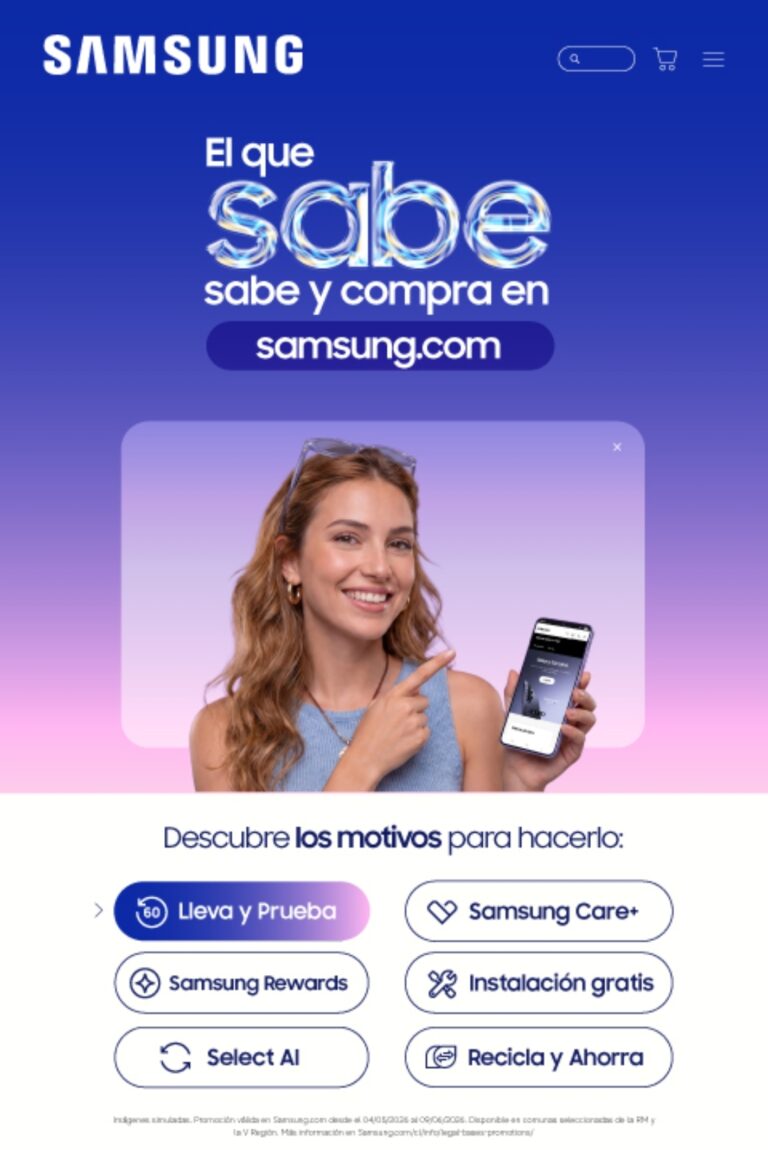 Why Samsung: 8 razones por las que cada vez más personas prefieren comprar tecnología en Samsung.com durante Cyber<br>