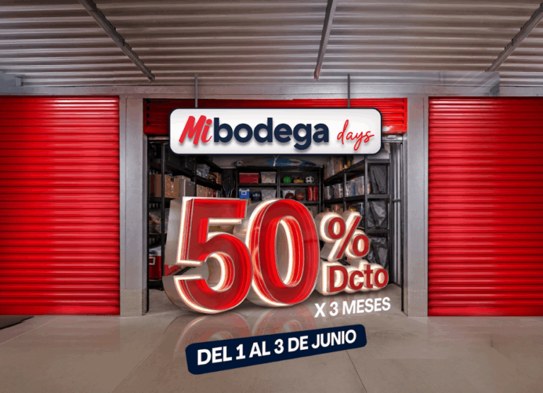 Para nuevos clientes: Mibodega se suma al Cyber con rebajas de hasta un 50% en arriendo de minibodegas