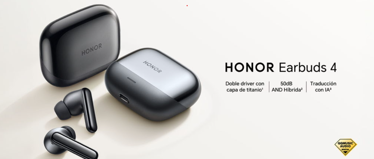 HONOR Earbuds 4: los audífonos con IA que traducen 14 idiomas en tiempo real para que entiendas todo