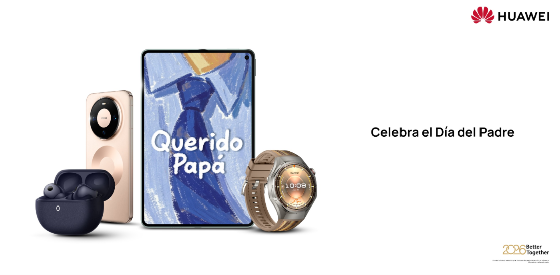 Huawei celebra el Día del Padre con descuentos de hasta 58% y packs dobles para hacer match entre padres e hijos