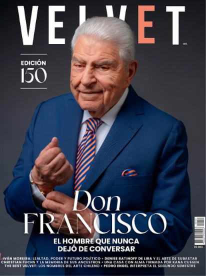 En revista Velvet de julio: MARIO KREUTZBERGER: EL HOMBRE QUE NUNCA DEJÓ DE CONVERSAR