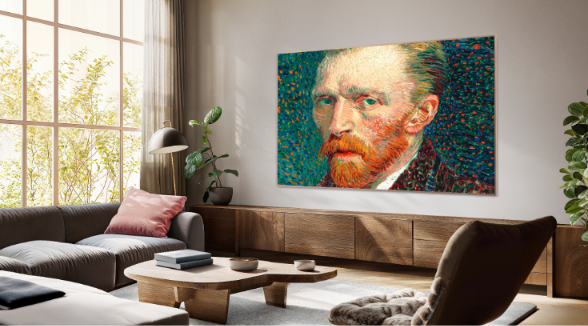Adiós a la pantalla negra: la tendencia que convierte al televisor en parte de la decoración del hogar