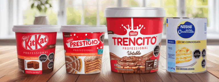 Untables Nestlé Professional para cafeterías y pastelerías