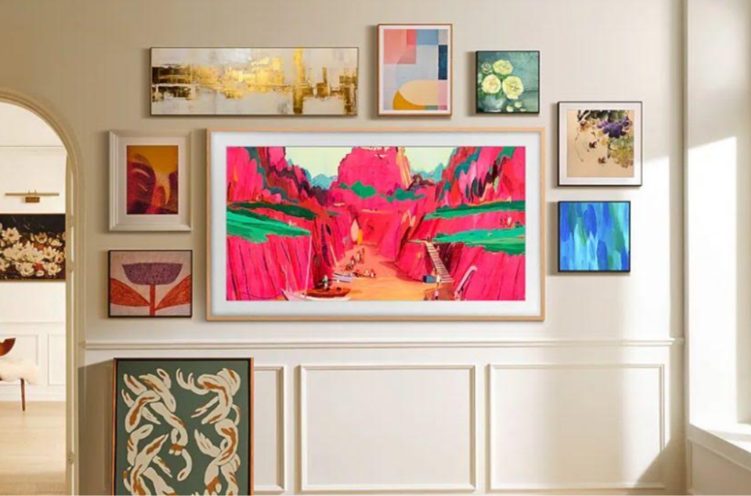 Samsung The Frame: Cómo esta pantalla puede mejorar el aspecto de tu sala incluso cuando está apagada