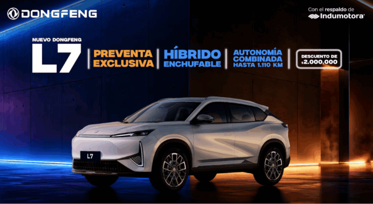 Dongfeng Indumotora inicia la preventa del nuevo L7 PHEV: hasta 1.110 km de autonomía total para llegar más lejos