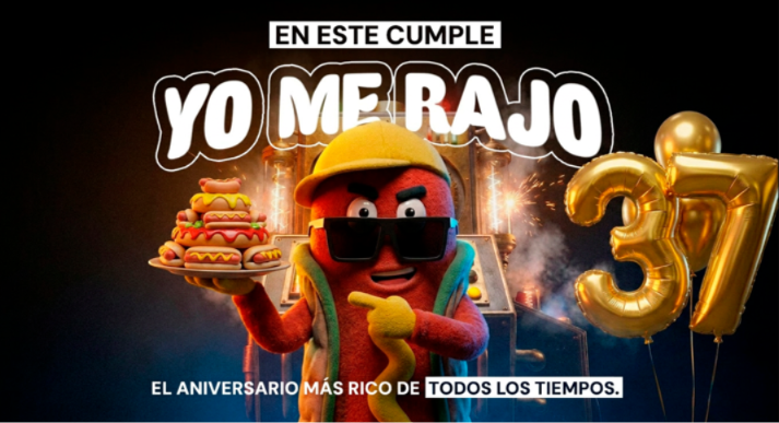 Doggis celebra 37 años con descuentos de hasta 40% y un año de consumo gratis