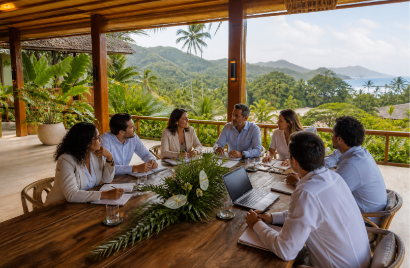 Reuniones entre naturaleza y lujo: la propuesta corporativa de Miches