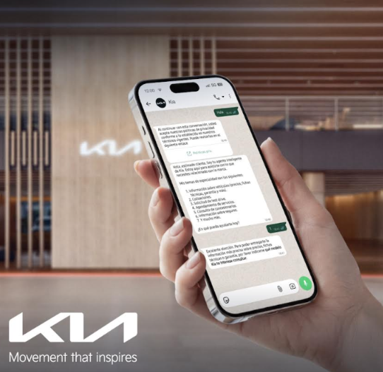 Kia Chile fortalece su atención digital con una nueva experiencia vía WhatsApp