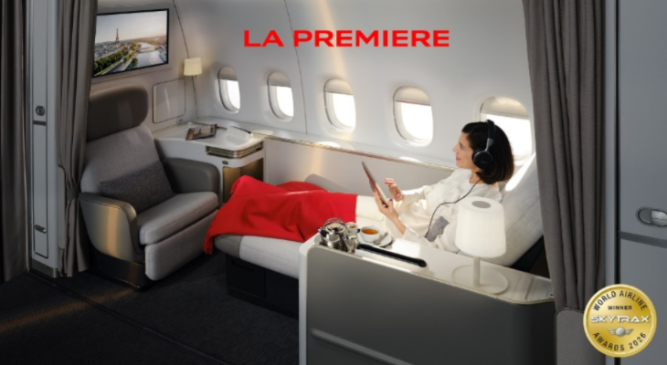 Air France es elegida la mejor Primera Clase del mundo en los Skytrax World Airline Awards 2026