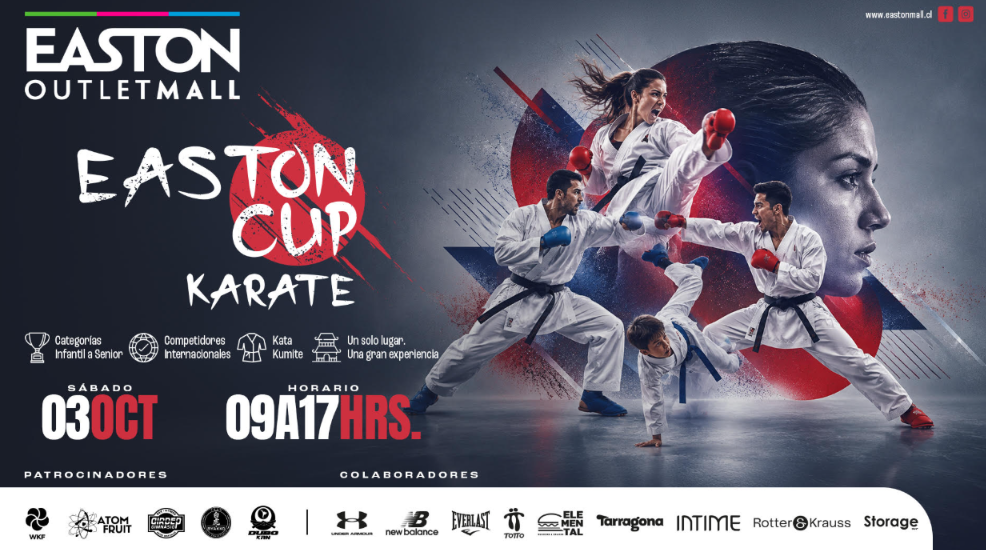 EASTON OUTLET MALL REALIZA ATRACTIVA JORNADA DE KARATE.