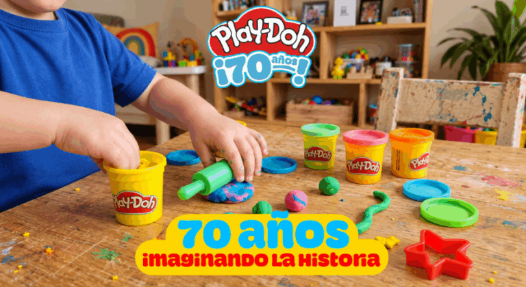 La imaginación es un superpoder: Play-Doh celebra 70 años potenciando el desarrollo infantil a través del juego 