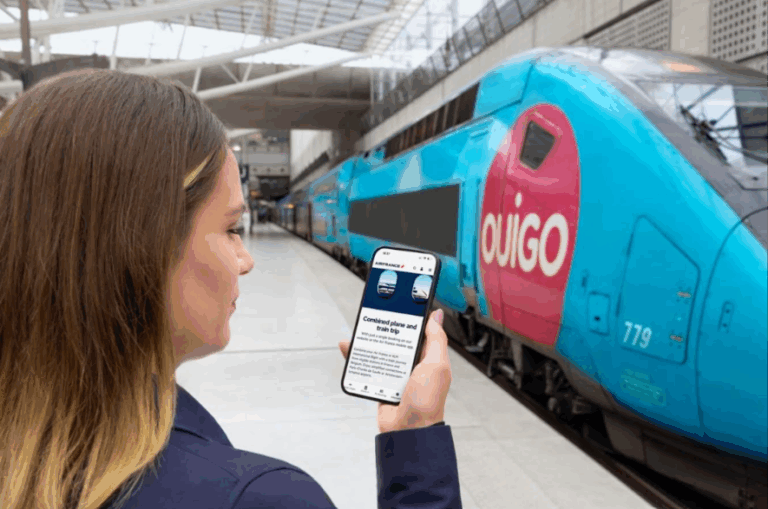 Air France y SNCF Voyageurs amplían el servicio intermodal Train + Air a todos los trenes OUIGO con conexión al aeropuerto de París-Charles de Gaulle 