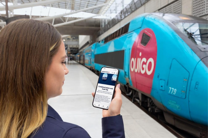 Air France y SNCF Voyageurs amplían el servicio intermodal Train + Air a todos los trenes OUIGO con conexión al aeropuerto de París-Charles de Gaulle 