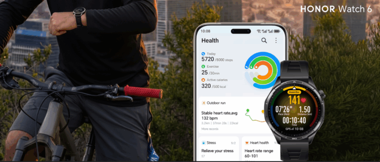 HONOR Watch 6 y HONOR 600e forman el ecosistema ideal para llevar el monitoreo de la salud al siguiente nivel