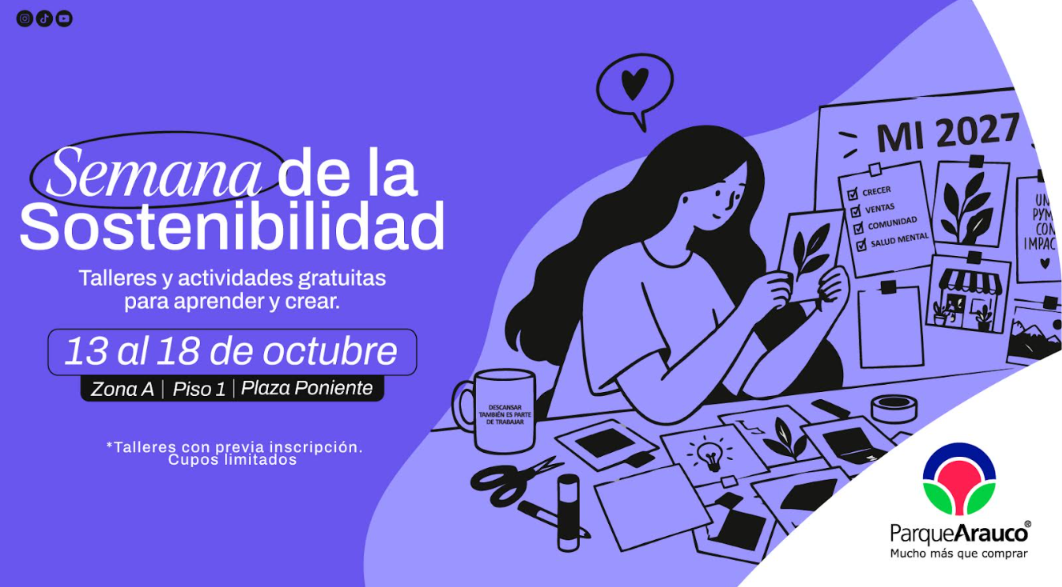Parque Arauco Kennedy impulsa la “Semana de la Sostenibilidad” con talleres y 100 mamografías gratuitas junto a RedSalud