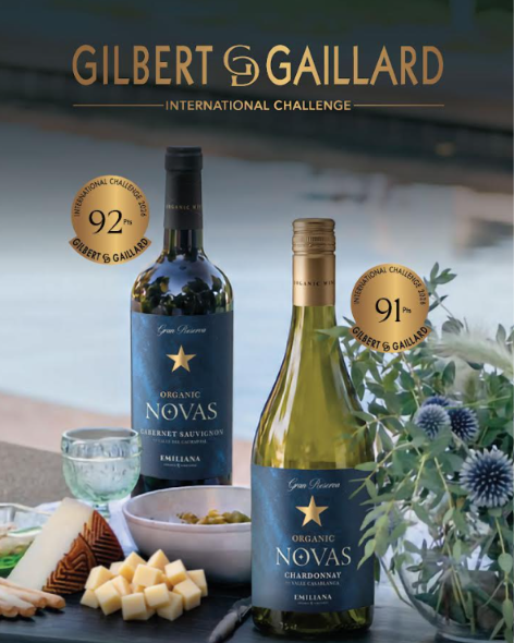 Triple «Doble Oro»: El gran triunfo internacional de Viñedos Orgánicos Emiliana en los premios Gilbert & Gaillard