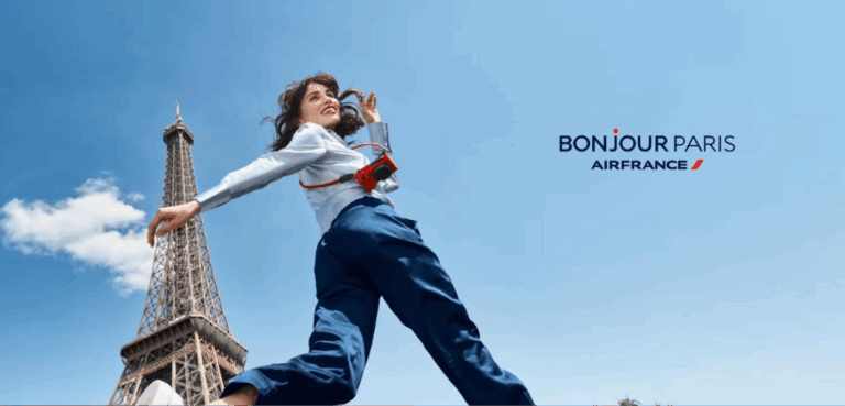 Air France refuerza la celebración de los 90 años de la ruta Santiago-París con la acción online «Bonjour Paris»